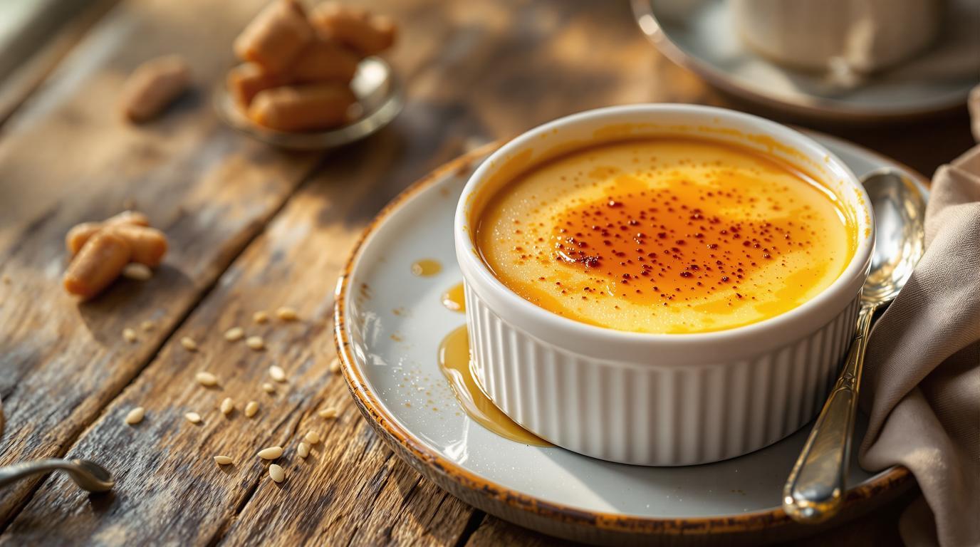 Crème brûlée à la lavande : le trésor parfumé de grand-mère Mathilde