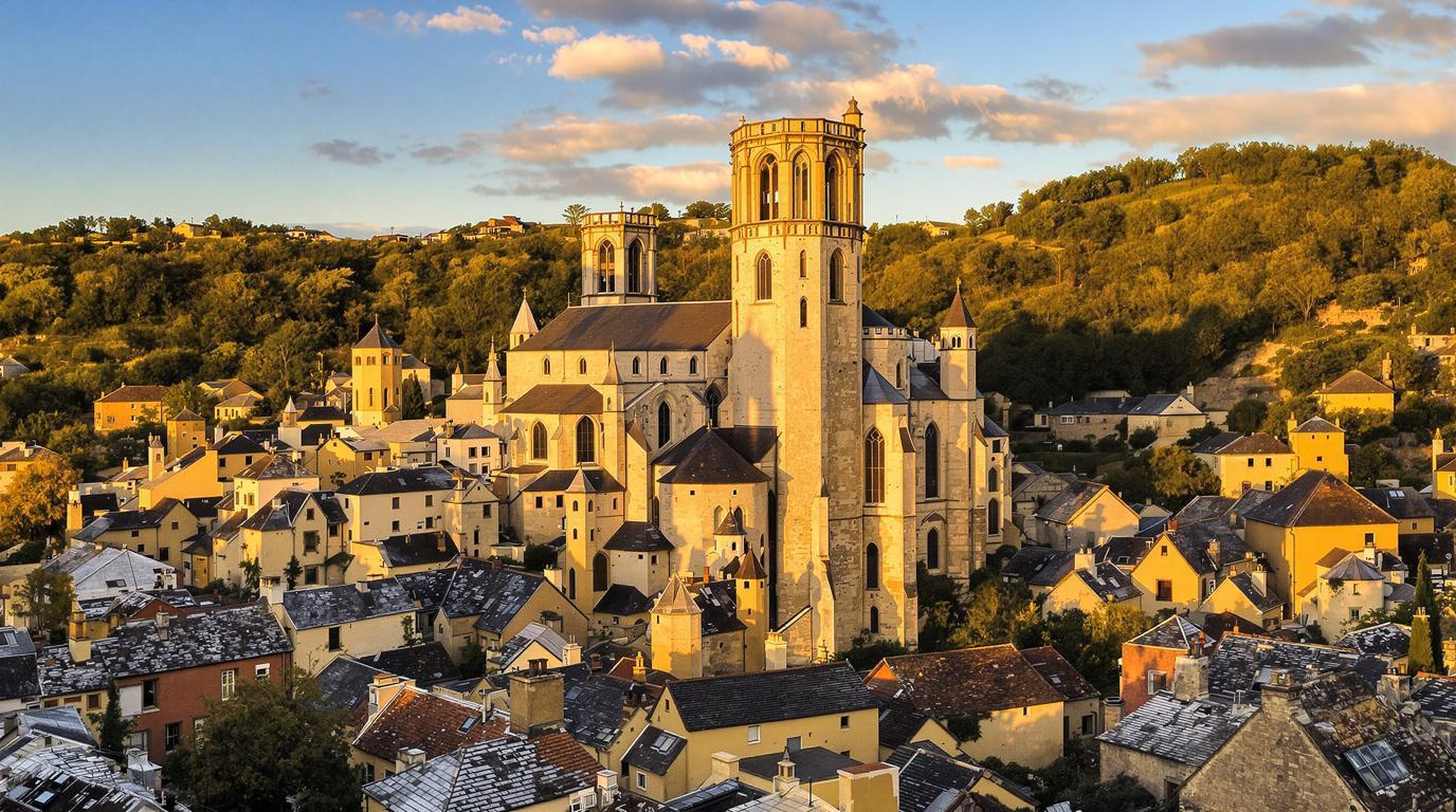 Ce village de l&rsquo;Aveyron où 200 habitants accueillent le Tour entre art roman et vitraux