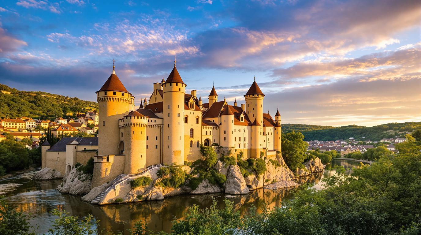 Ce village de Touraine où 332 habitants vivent dans un château franco-polonais