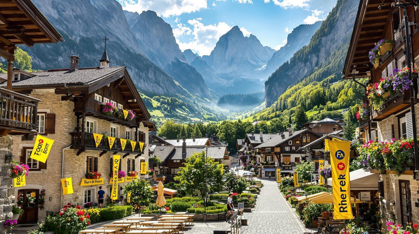Ce village de l&rsquo;Isère où 946 habitants s&rsquo;apprêtent à accueillir le Tour de France