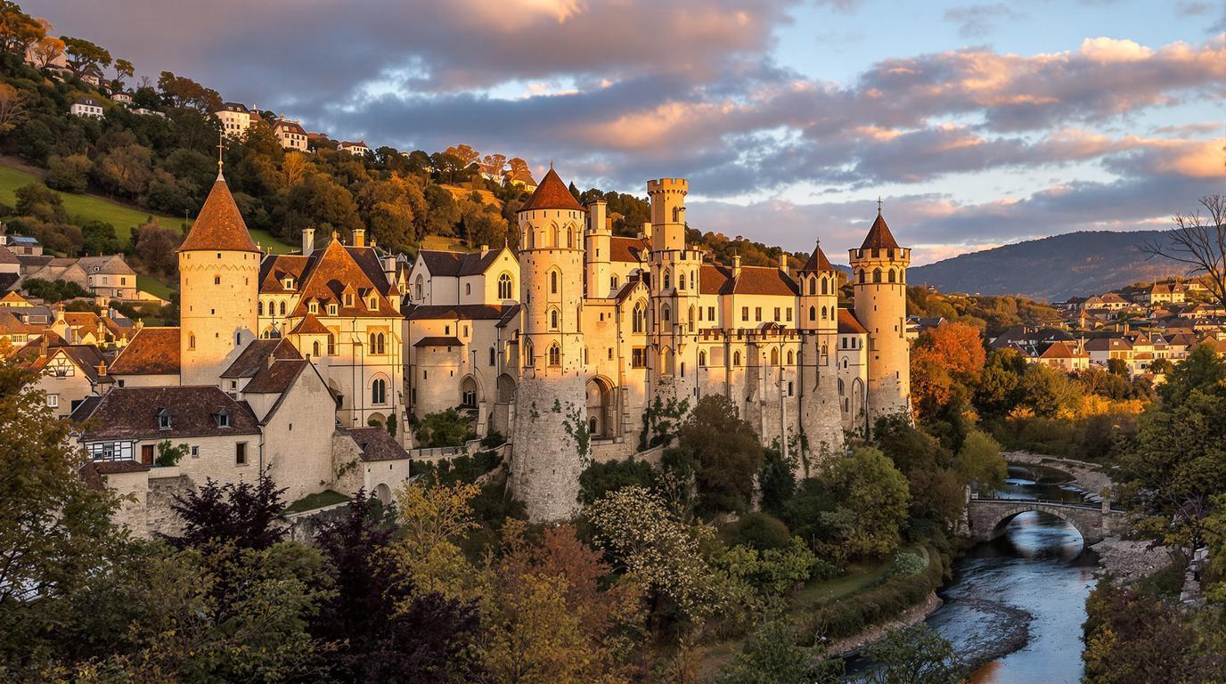 Ce village de Touraine où 350 habitants vivent dans un château franco-polonais