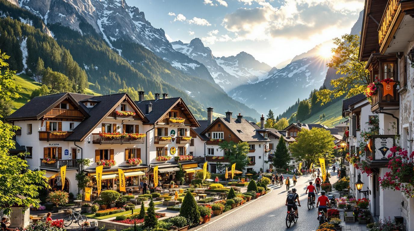 Ce village de Savoie où 792 habitants accueillent le Tour de France et des cures