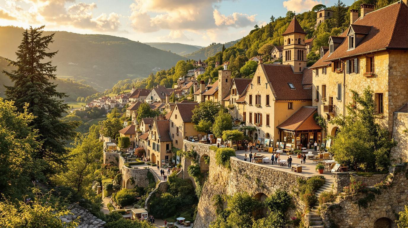 Ce village du Berry où 150 artistes créent dans les ruelles médiévales
