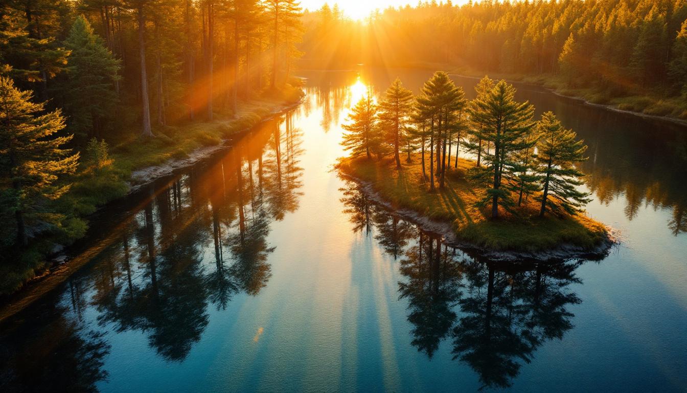 Ce lac artificiel des Landes où 11 hectares d&rsquo;eau reflètent 50 ans d&rsquo;histoire