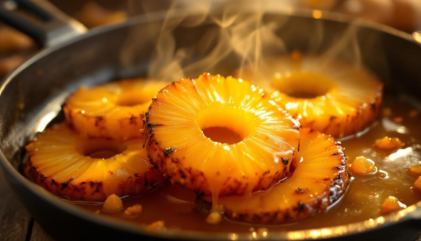 Ananas rôti de Mamie : souvenirs sucrés des îles de La Réunion