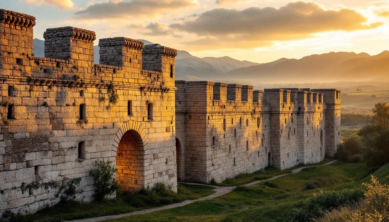 Cette ville de la Drôme où 2 km de remparts romains culminent à 14 mètres