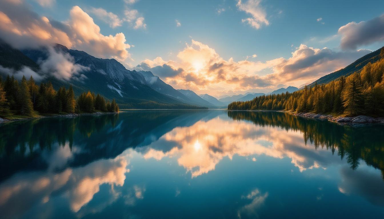 Ce lac à 530 mètres d’altitude où 38 hectares d’eau reflètent 35 ans d’histoire