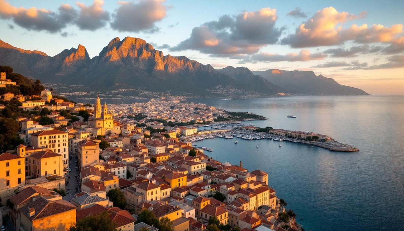 Cette ville de Corse où 10 sommets dépassent 1000 m à seulement 90 km de l’Italie