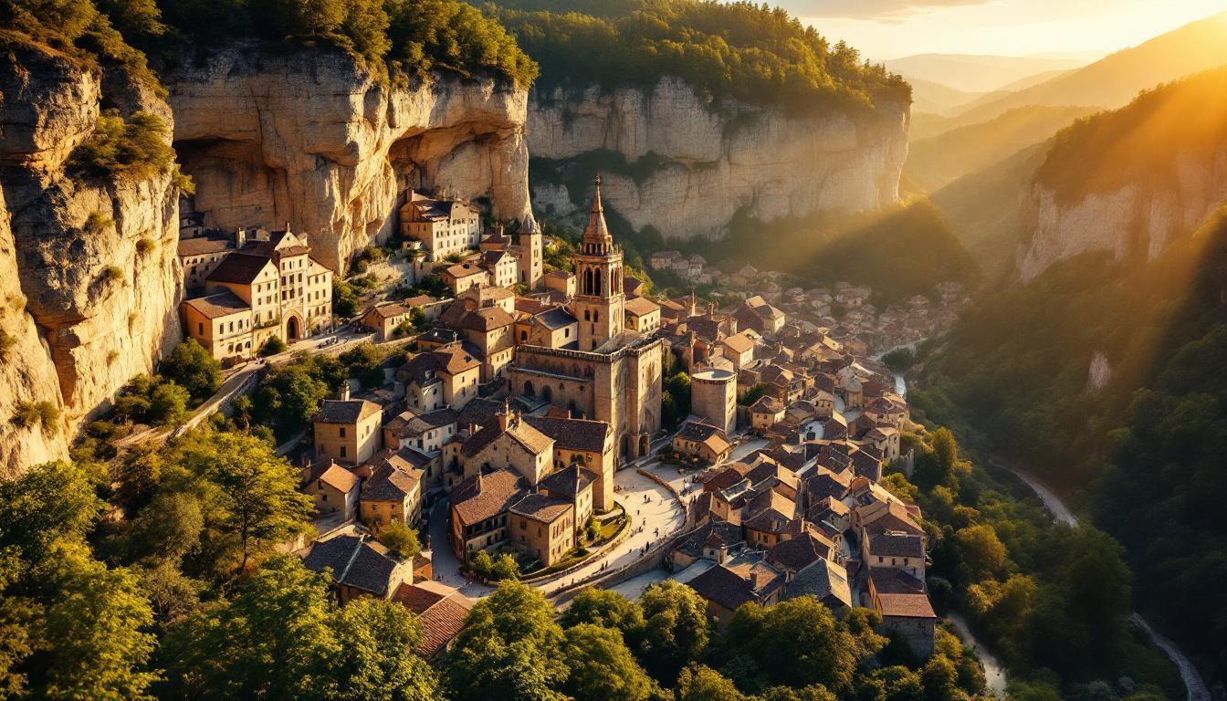 Ce village du Jura où 200 habitants vivent dans un amphithéâtre calcaire de 100m