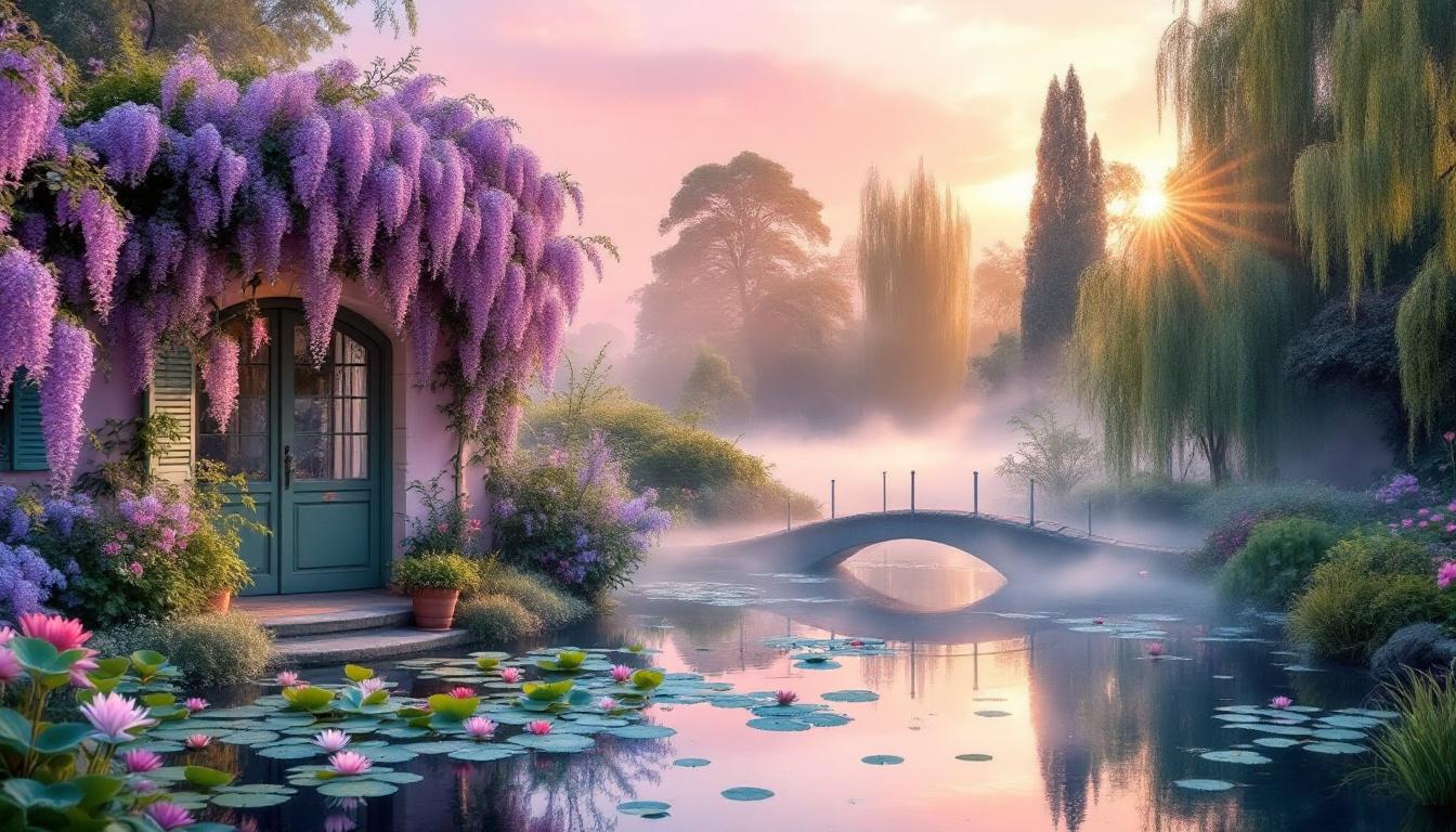 Ce village de Normandie où 700 000 visiteurs admirent le jardin d’un peintre