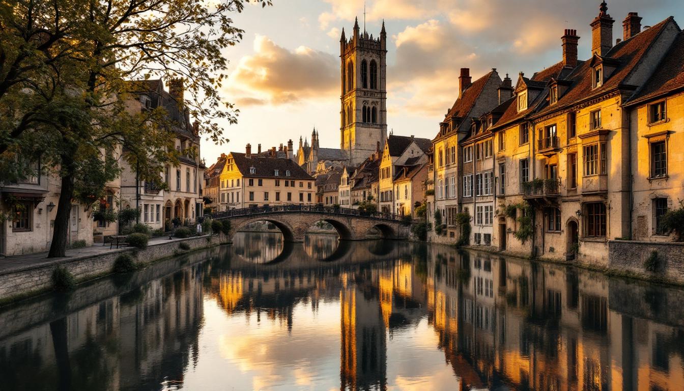 Cette ville du Loir-et-Cher où 7 canaux traversent un centre historique millénaire