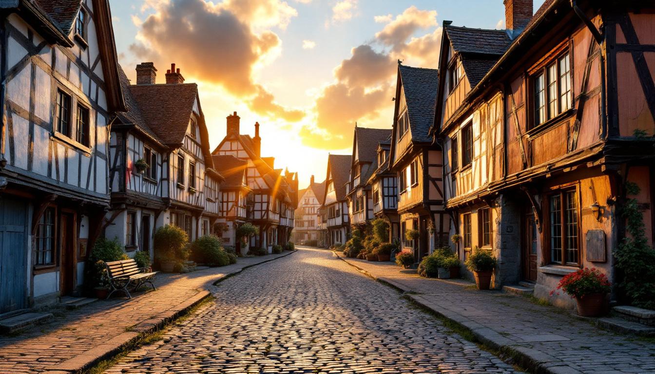Ce village normand où 5000 visiteurs admirent chaque jour l&rsquo;architecture à colombages