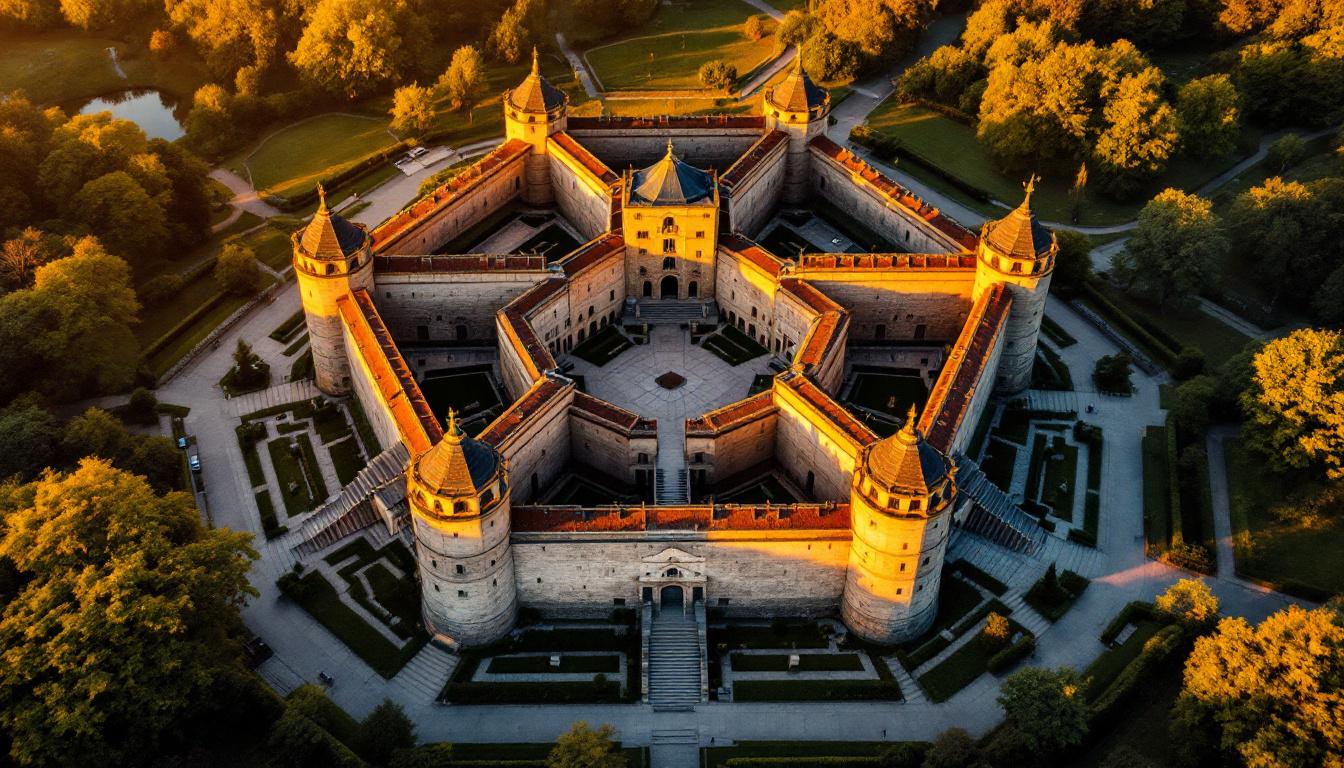 Cette ville-forteresse d&rsquo;Alsace où 8 bastions dessinent une étoile parfaite