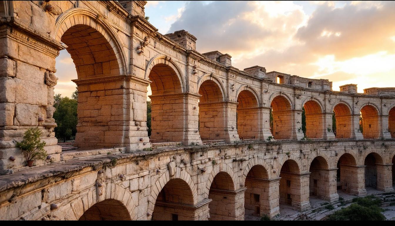 Ces arènes romaines où 1000 escargots vivent depuis 2000 ans