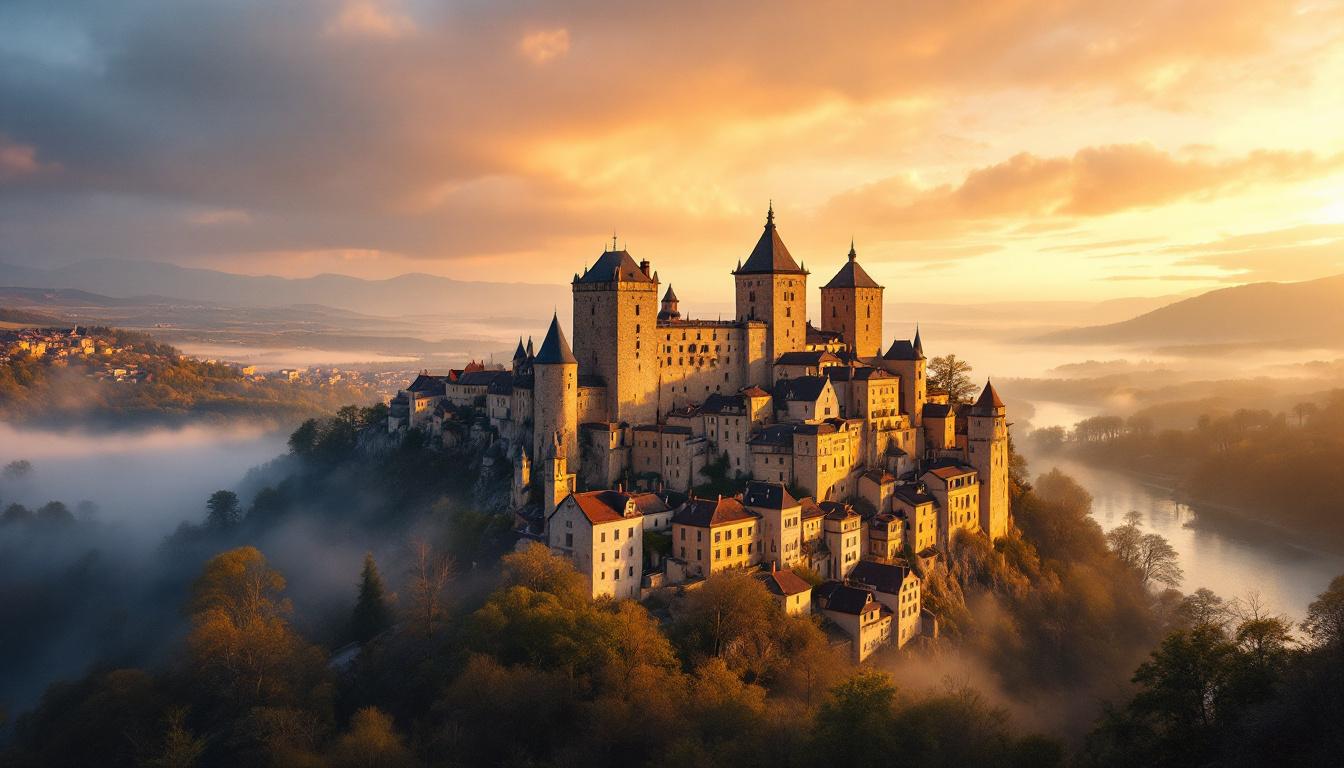 Ce village de l&rsquo;Aveyron où 157 habitants vivent dans un décor médiéval intact