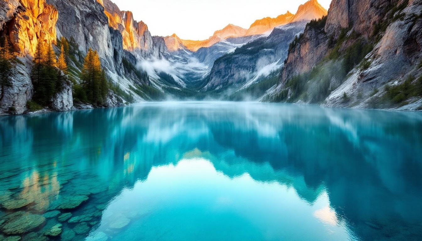 Ce lac à 475 mètres d&rsquo;altitude où 141 hectares d&rsquo;eau reflètent 10 000 ans d&rsquo;histoire