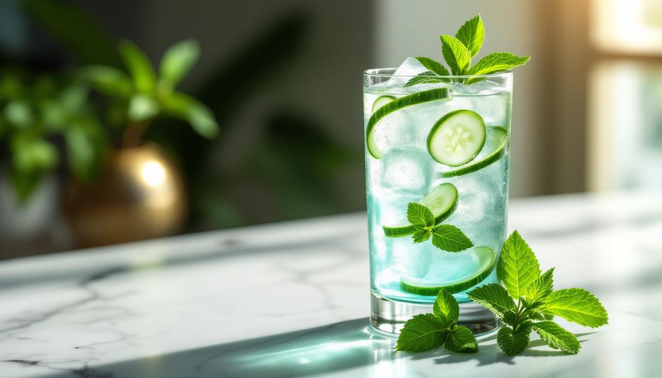 Mocktail concombre-menthe : le breuvage provençal qui réinvente l&rsquo;été