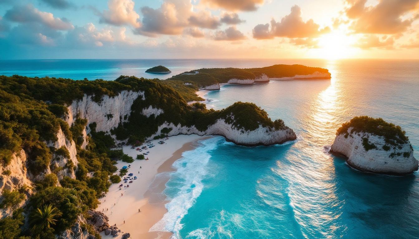 Cette île de 144 km² où seulement 168 habitants peuplent la plus grande des Turks