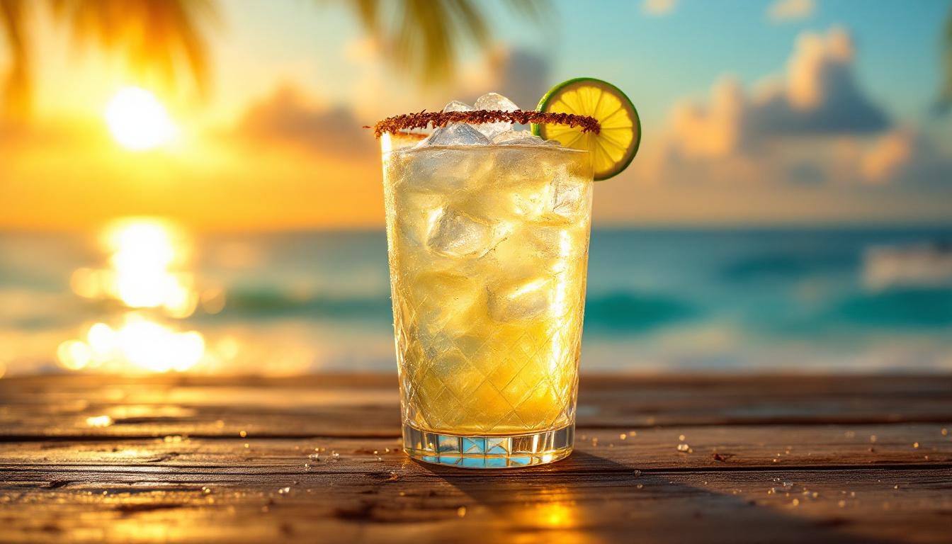 Margarita coco-citron vert: le cocktail tropical d&rsquo;Abuela Rosa