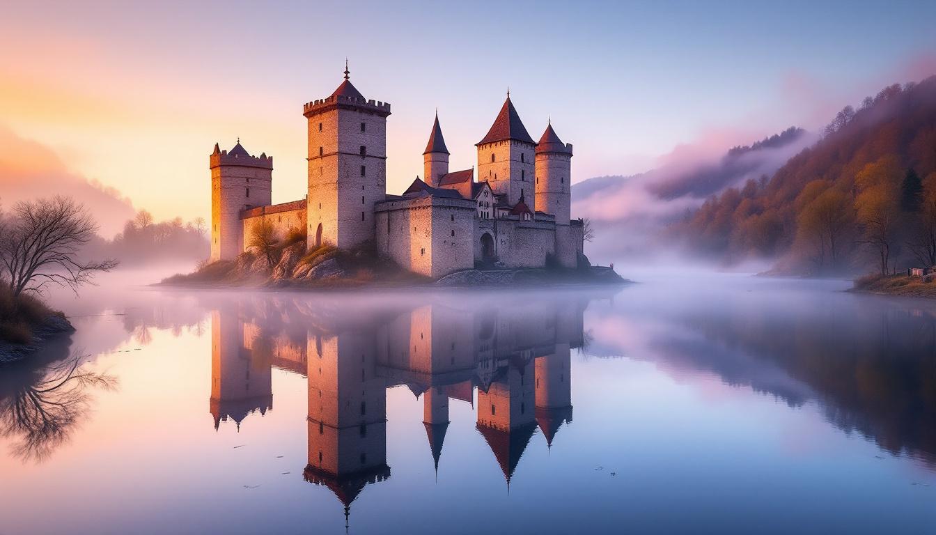 Cette ville de Côte-d&rsquo;Or où 4 tours médiévales se reflètent dans l&rsquo;Armançon