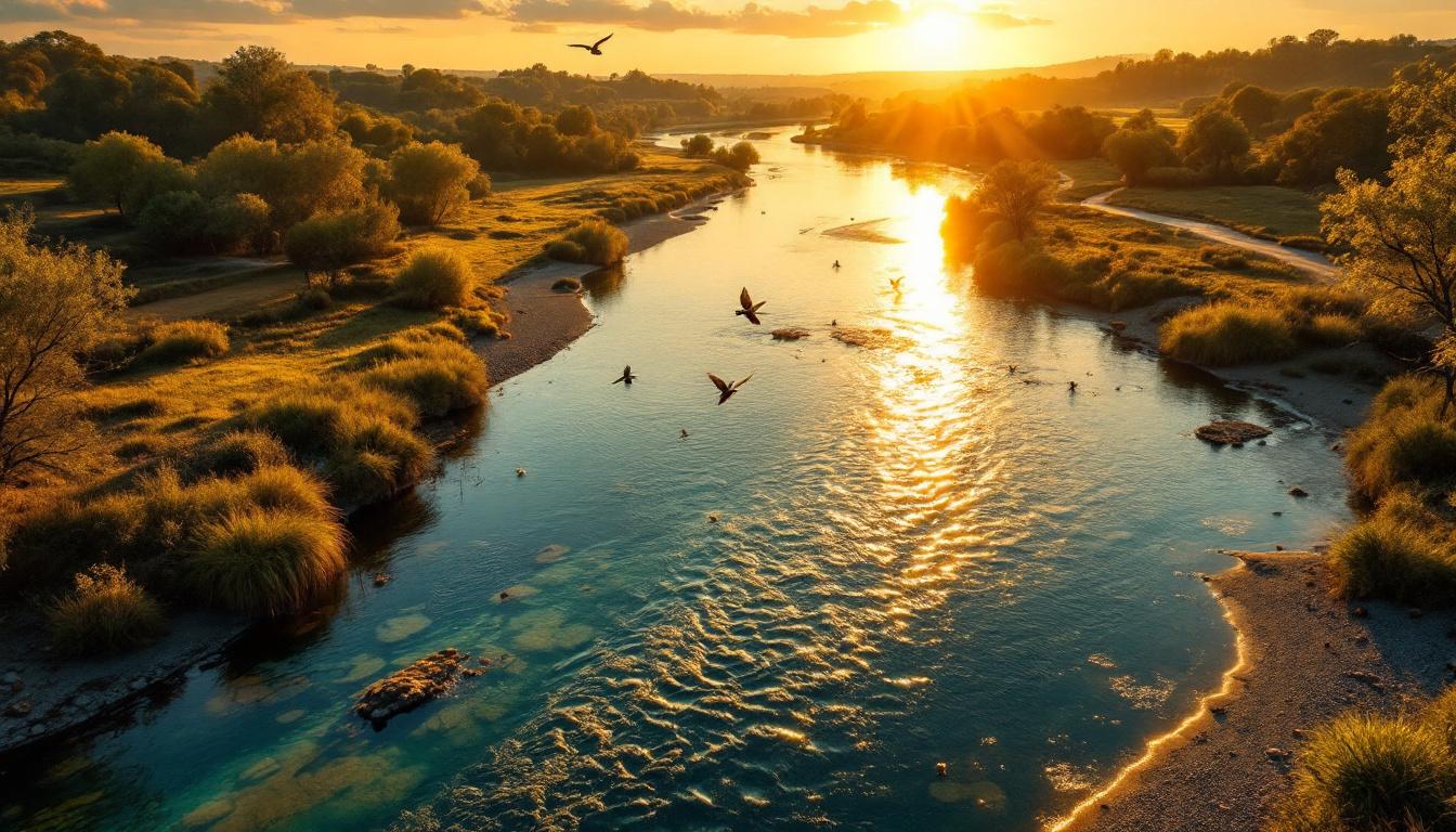Cette rivière de 420 km où 260 espèces d&rsquo;oiseaux peuplent un val sauvage