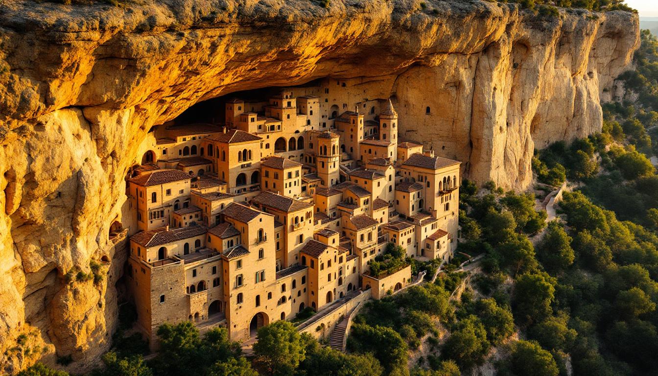 Ce village du Var où 15 personnes vivaient dans des grottes creusées à la falaise