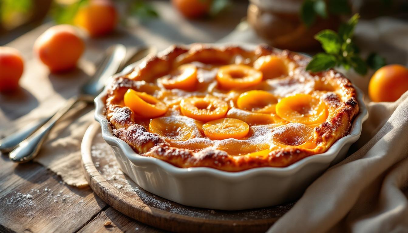 Le clafoutis aux abricots de Mamie : voyage gustatif en Provence