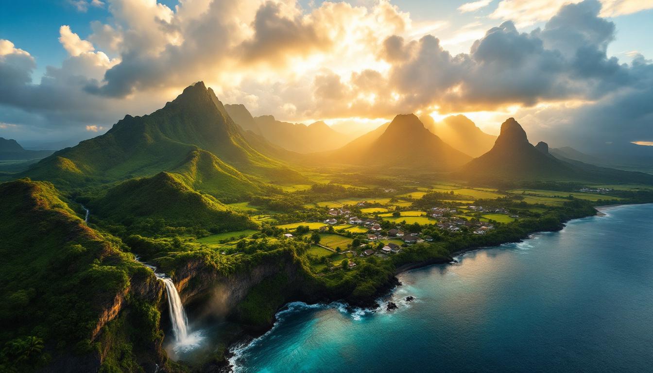 Cette île de 2512 km² où 39 000 habitants vivent entre mer et montagnes