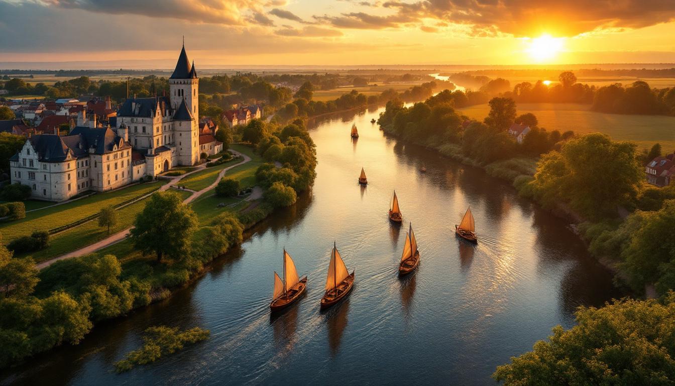 Ce fleuve du Centre-Val de Loire où 200 bateaux traditionnels se rassemblent