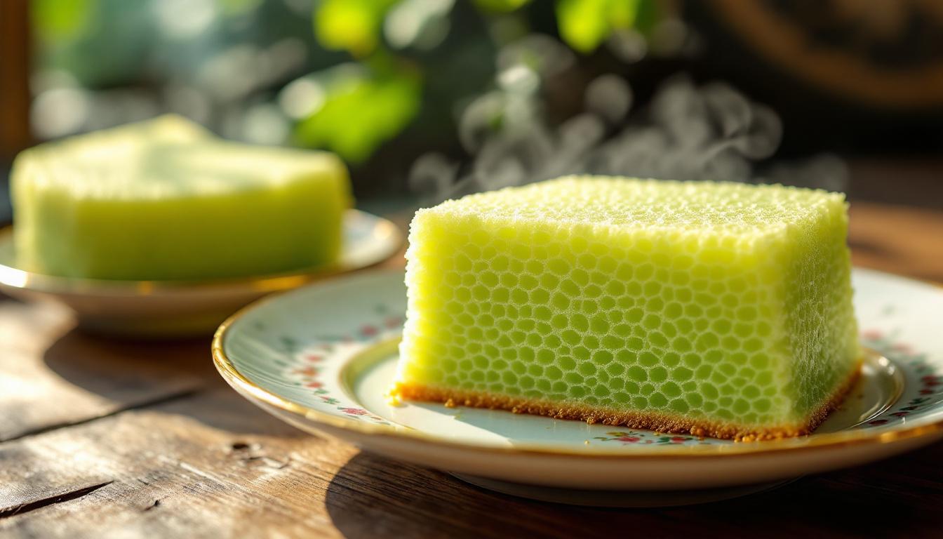 Bánh Bò Nướng : le gâteau nid d&rsquo;abeille de Mamie, saveurs d&rsquo;antan