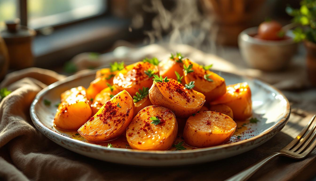 Patates douces au paprika de Grand-mère : voyage gustatif en Provence