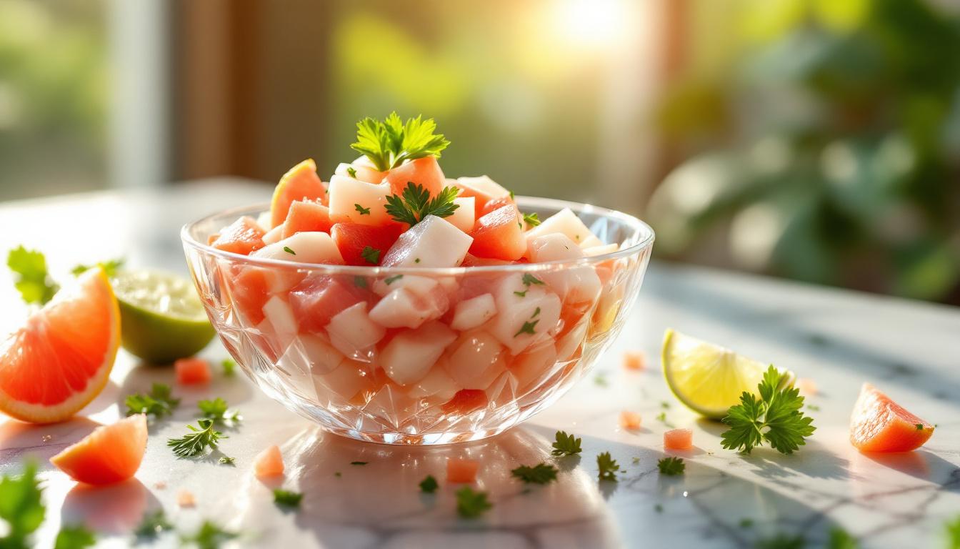 Le ceviche de Mamie Soleil : un trésor méditerranéen transmis