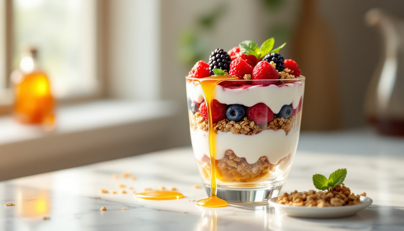 Parfait au yaourt grec : le dessert méditerranéen en 5 minutes chrono