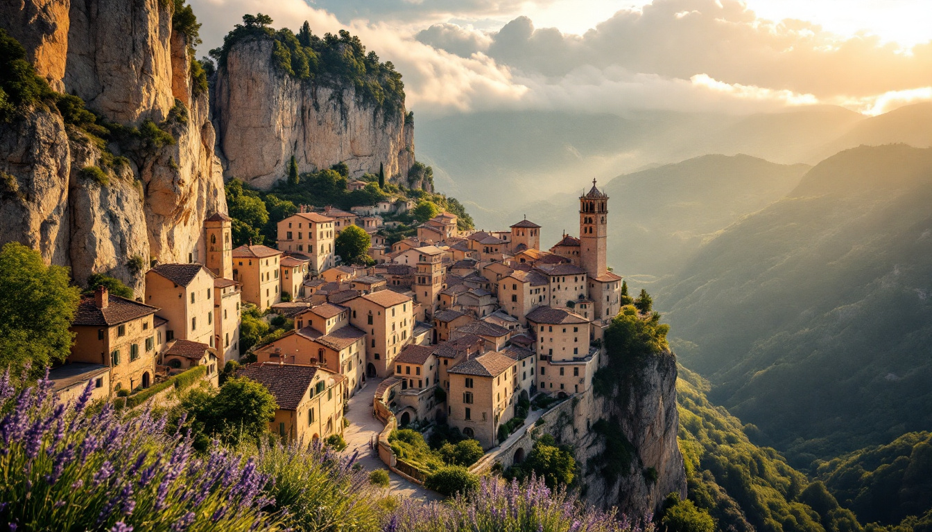 Ce village de Provence où une étoile flotte à 135 mètres au-dessus des toits