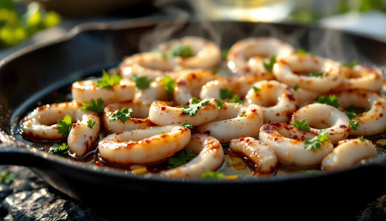 Calamars tendres de Mamie : la magie du bain de lait dévoilée