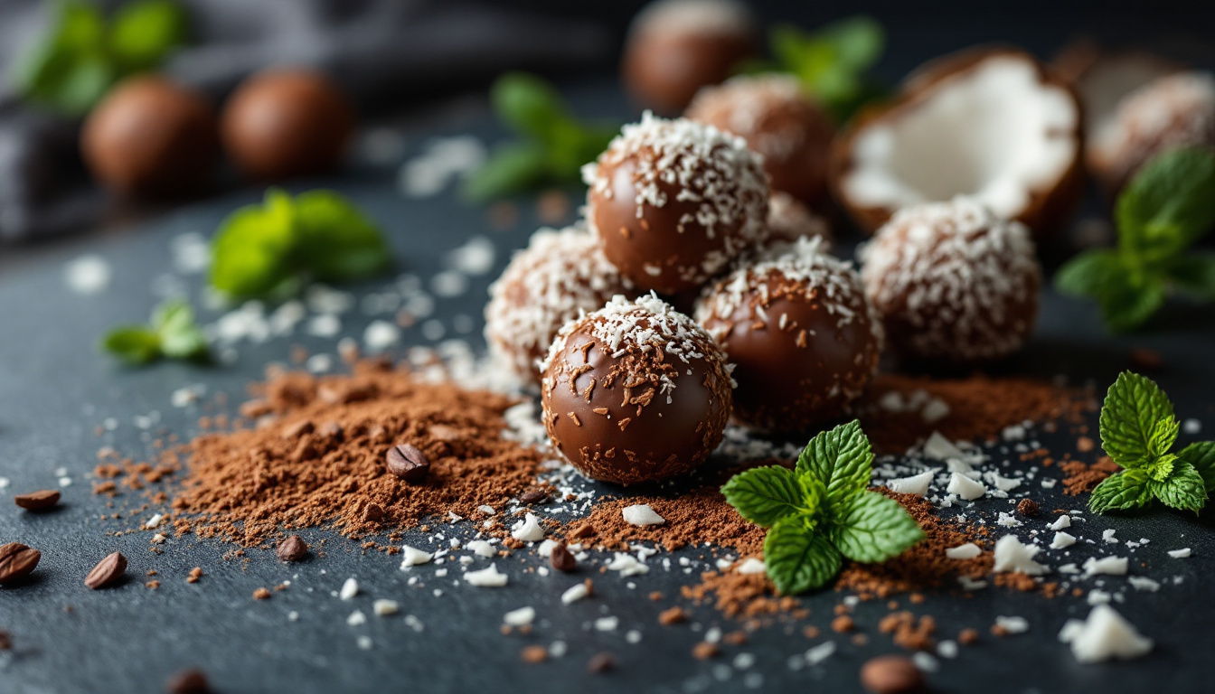Energy balls chocolat-avocat: le snack gourmand qui réinvente la tradition