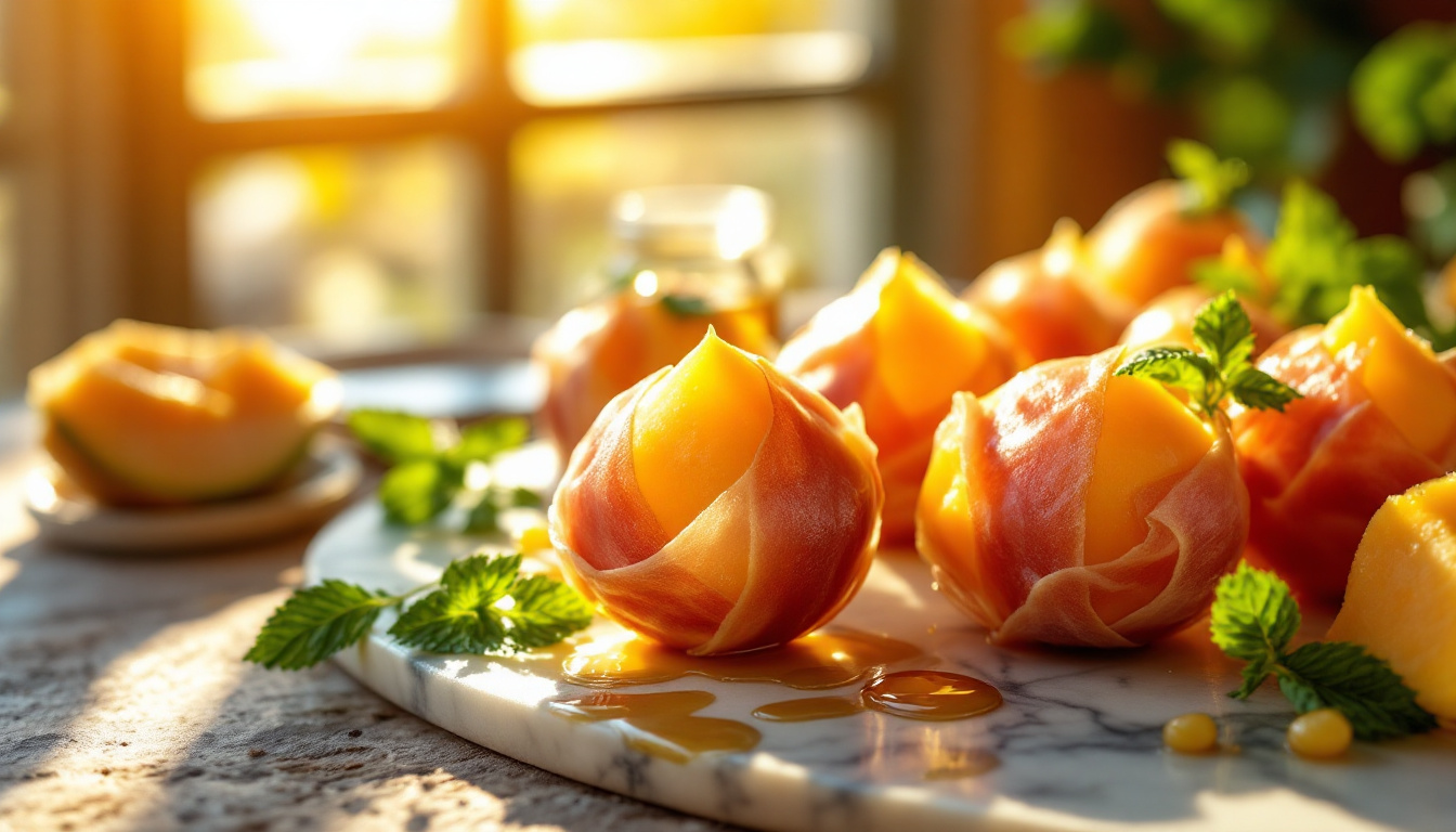 Prosciutto e melone: le duo estival italien qui émerveille en 4 étapes