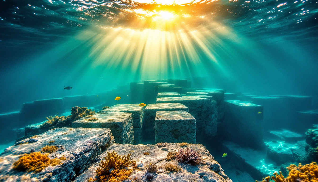 Cette île de 23 km² où une route sous-marine de 800 m intrigue les scientifiques