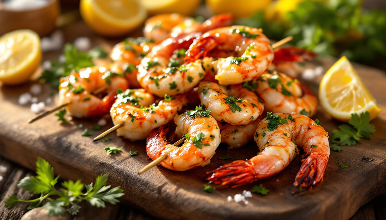 Brochettes de crevettes de Mamie Marie : l&rsquo;âme de la Provence en 8 bouchées