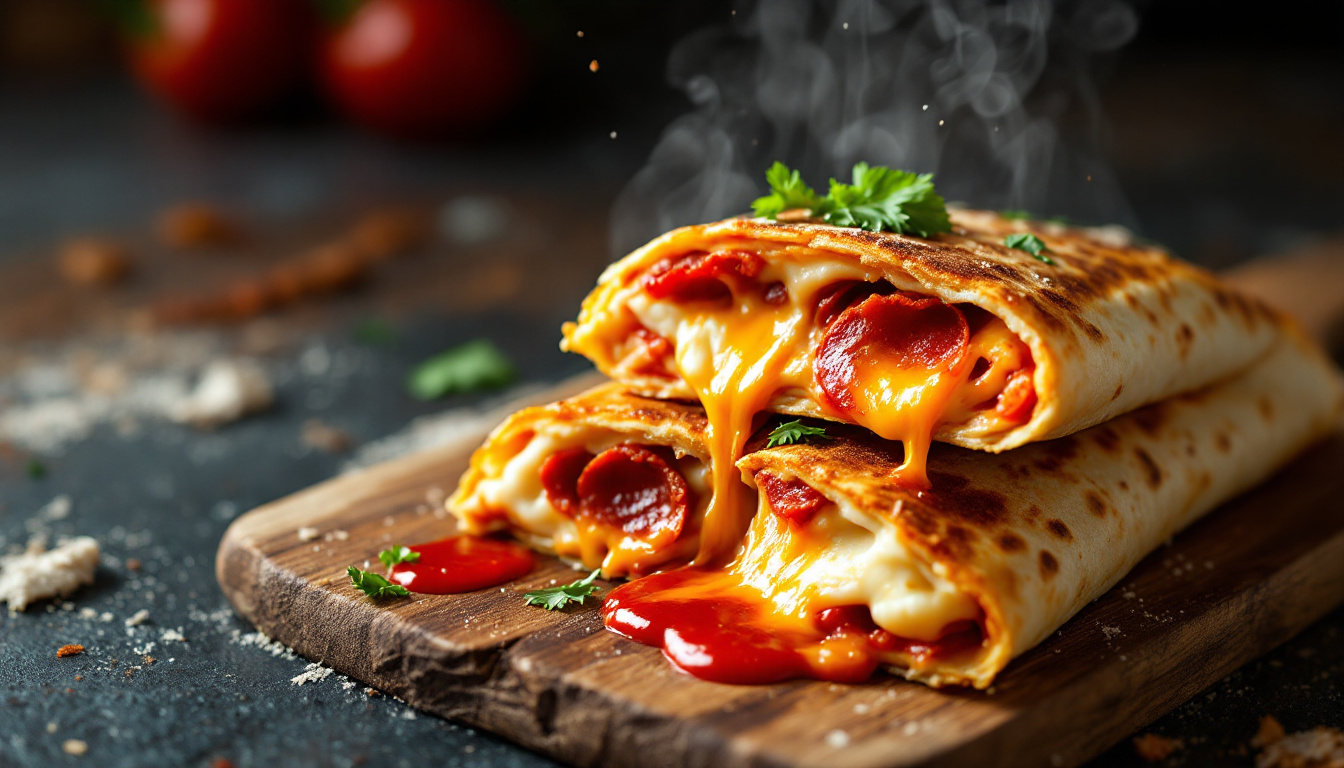 Tortilla pizza pockets : le snack fusion qui fait fondre les Français