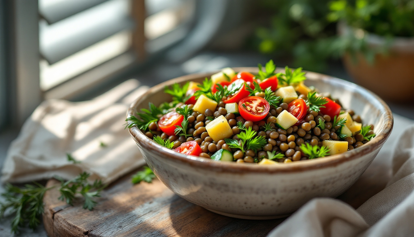 La salade de lentilles de Mamie : voyage gustatif en Provence