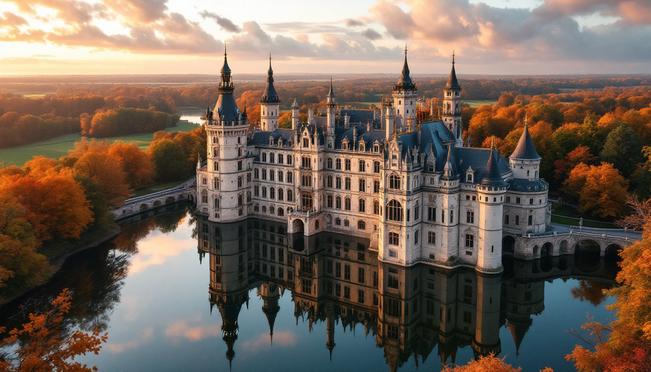 Ce château du XIXe siècle dont la Grande Singerie abrite 240 singes peints en scènes humaines