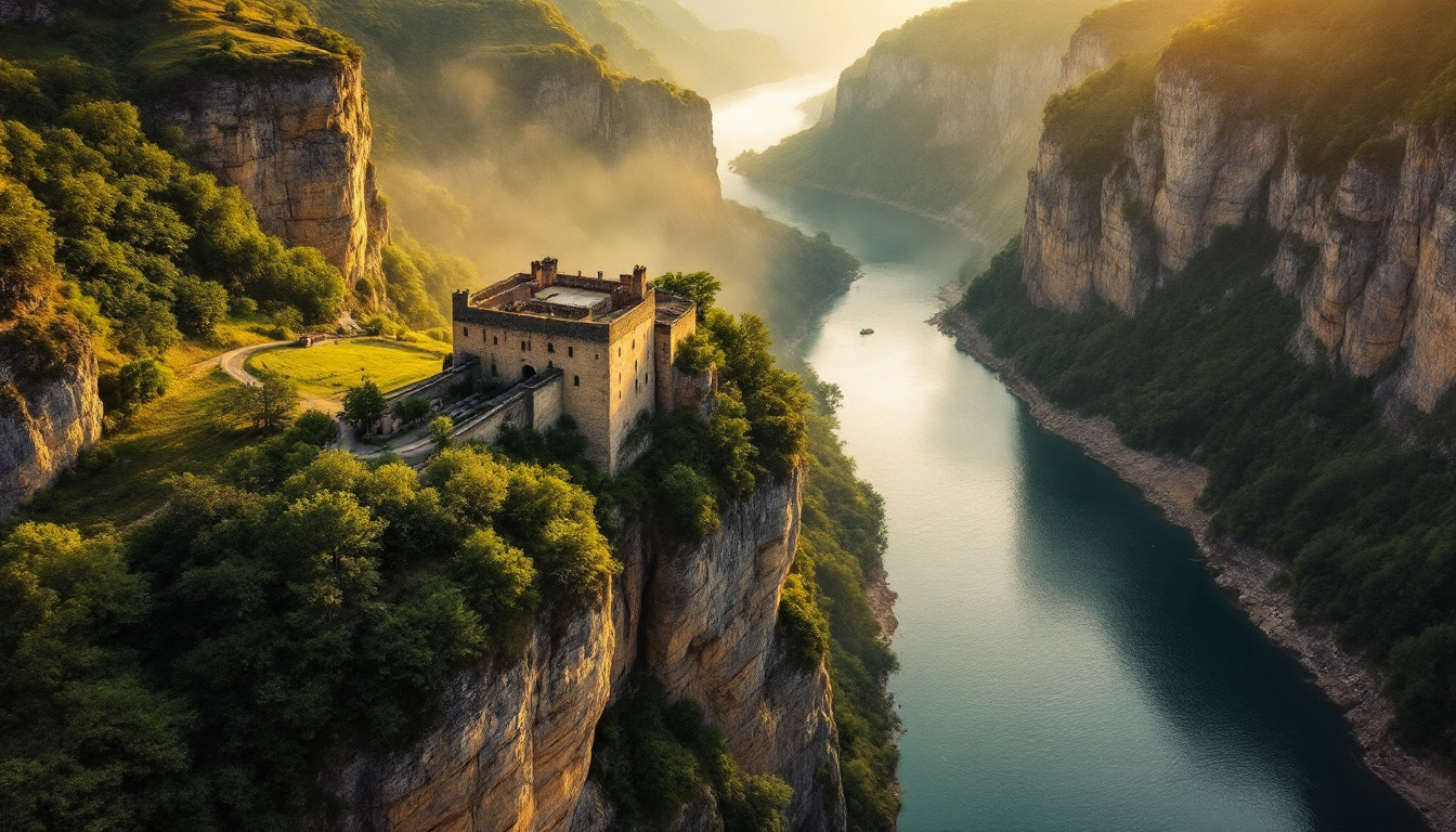 Ces gorges de 20 km où 2000 ouvriers bâtirent une forteresse en 10 ans