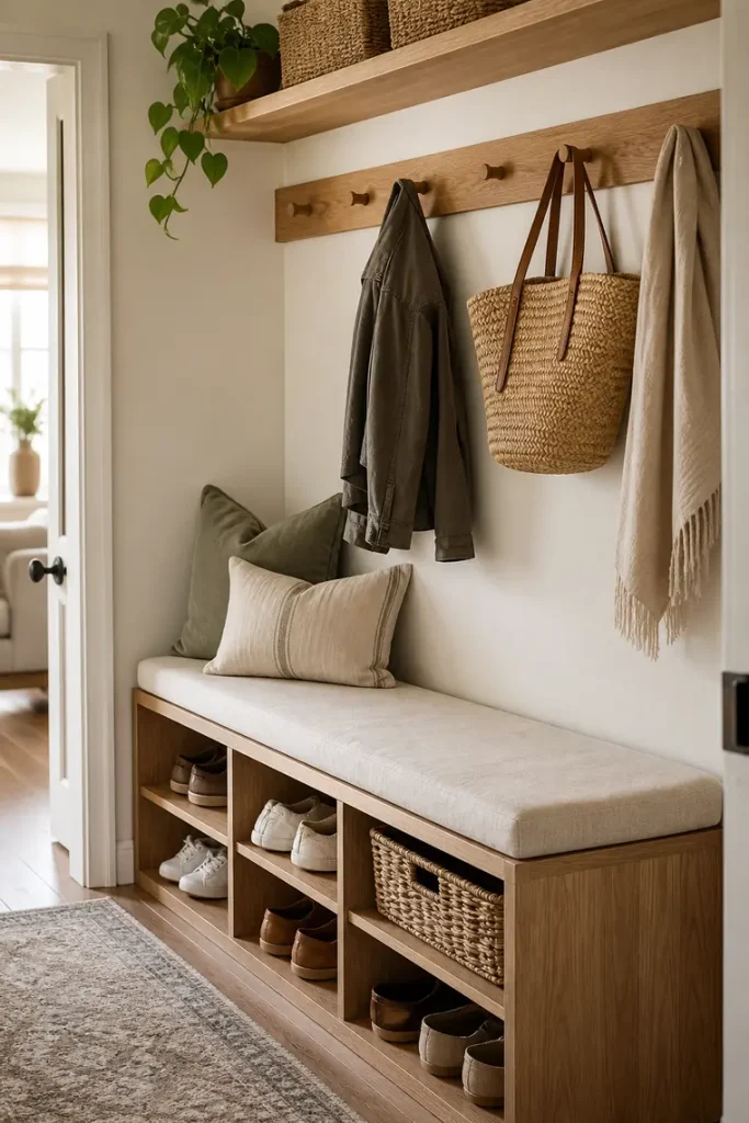 5 idées pour ranger les chaussures dans l’entrée sans la surcharger